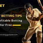 cricket bet live tips